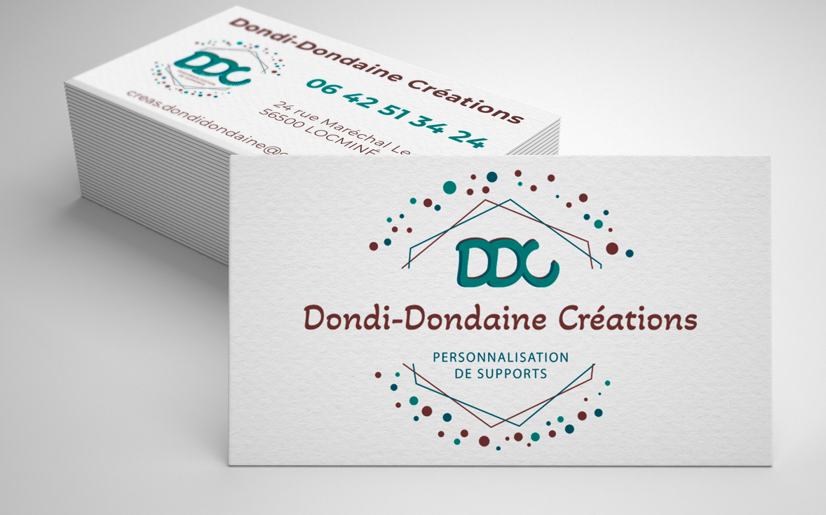 Identité visuelle – Dondi-Dondaine Créations